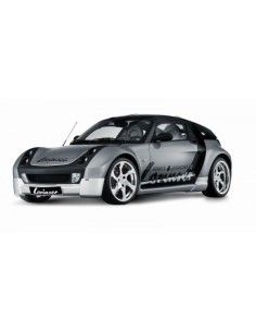 Set completo di cerchi in lega LORINSER Speedy Smart Roadster 452 da 17 pollici NUOVI di ZECCA 2