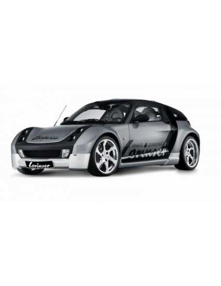 Kompletter Satz BRANDNEUER 17-Zoll-Leichtmetallräder von LORINSER Speedy für Smart Roadster 452 Kompletter Satz BRANDNEUER 17-Zoll-Leichtmetallräder von LORINSER Speedy für Smart Roadster 452