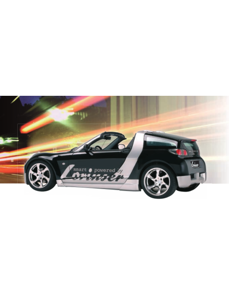 Juego completo de llantas de aleación LORINSER Speedy de 17 pulgadas para Smart Roadster 452 NUEVAS Juego completo de llantas de aleación LORINSER Speedy de 17 pulgadas para Smart Roadster 452 NUEVAS