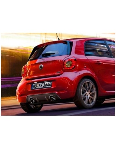 Smart Fortwo / Forfour 453 Heckschürze in Farbe lackiert