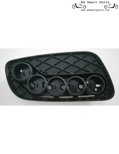 Molduras de molduras para luzes diurnas (DRL) para o smart fortwo 451