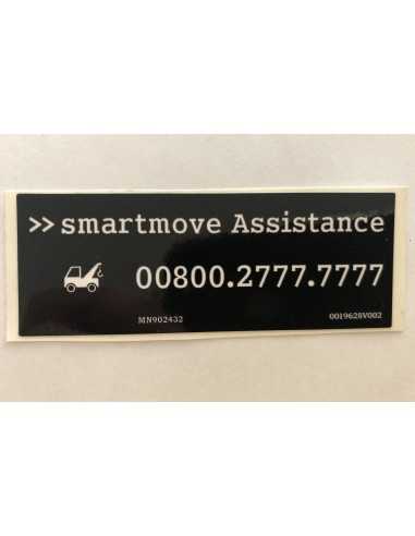 smartmove assistentiesticker smart roadster forwo forfour