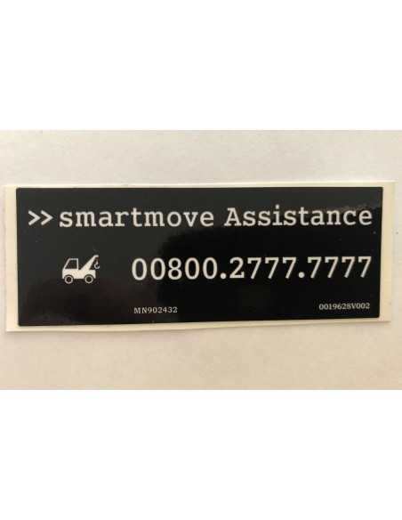 smartmove assistentiesticker smart roadster forwo forfour