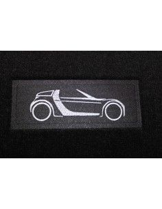 Vloermatten voor Smart Roadster LHD SKY LINE 2