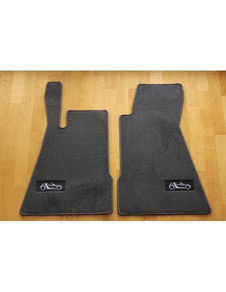 Graphite Floor Mats for Smart Roadster LHD SKY LINE