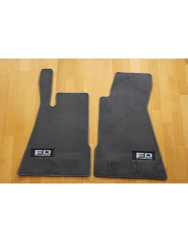 Graphite Floor Mats for Smart Roadster LHD SKY LINE