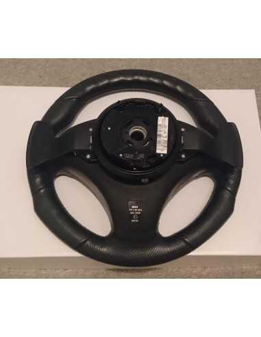 Volante esportivo OEM Smart Roadster Brabus com alavancas de câmbio