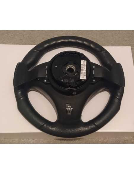 Volante esportivo OEM Smart Roadster Brabus com alavancas de câmbio