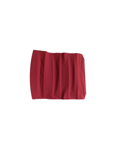 Partie supérieure en toile de toit pliante en rouge bordeaux véritable smart ForTwo Cabrio 450