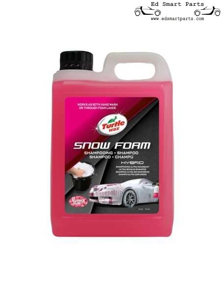 Champú híbrido de espuma de nieve Turtle Wax de 2,5 litros