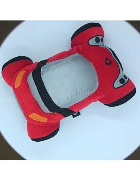 Genuine Smartware Plush cuddly toy car Smart Roadster Red