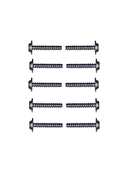 Bodywork Screw x10 - fits treenail clip