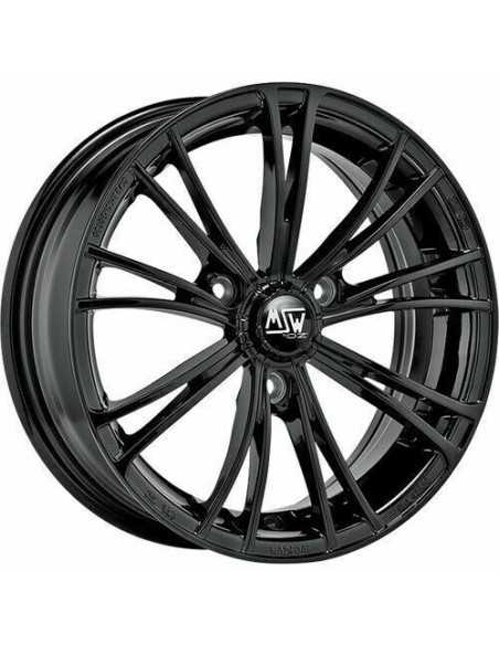 Jantes MSW X2 Gloss Black 15 pouces ET30 3x112 Ensemble complet pour Smart Fortwo 451 Jantes MSW X2 Gloss Black 15 pouces ET30 3x112 Ensemble complet pour Smart Fortwo 451