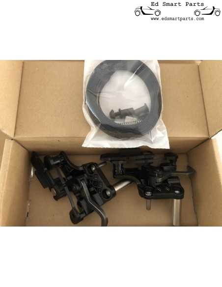 Fixadores de travas dianteiras para pilar A para Smart ForTwo 451