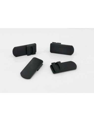 Grampos de retenção de cauda de andorinha para teto Smart Roadster (conjunto de 4) para um teto bem firme e plano