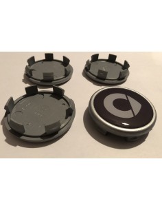 Smart Wheel Centre Cap Set „New Style“ Logo für Original Smart Wheels 2