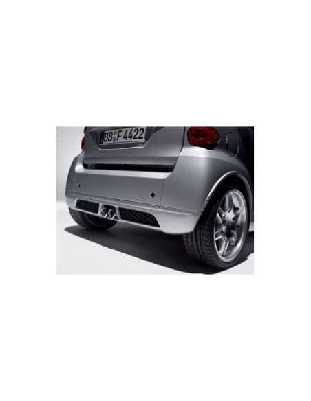 Smart ForTwo 451 Brabus Rear Valance Kit For Twin Exit Exhaust