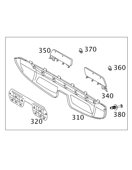 Kit de faldón trasero Brabus para escape de doble salida Smart ForTwo 451 Kit de faldón trasero Brabus para escape de doble salida Smart ForTwo 451