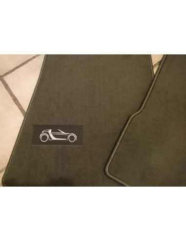 Alfombrillas de grafito para Smart Roadster LHD SKY LINE