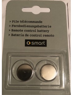 Pack de batterie pour clé de voiture OEM adapté à l'émetteur sur les modèles 451 fortwo et 454 forfour