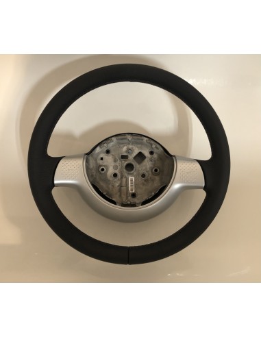 Novo volante de couro smart roadster sem ângulos / sem airbag