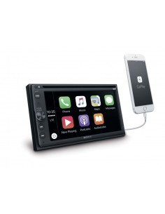 Sony XAV-AX205DB 6.4" DAB DVD USB Bluetooth Receiver Apple CarPlay Android Auto