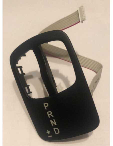 Capa de câmbio central ornamental preta smart fortwo 451 EUA/CANADÁ Capa de câmbio central ornamental preta smart fortwo 451 EUA/CANADÁ