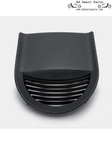 Rivestimento in plastica per bocchetta di sbrinamento centrale del cruscotto Smart Roadster 452