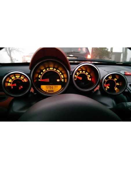 Soporte Michalak Pods para Smart Roadster con volante a la izquierda Soporte Michalak Pods para Smart Roadster con volante a la izquierda