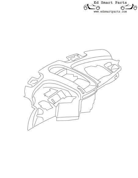 Instrument Panel Dash Smart Roadster 452