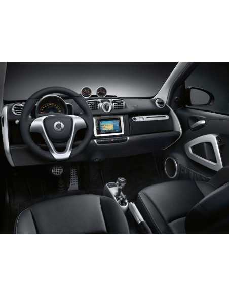 Smart ForTwo 451 lederen sportstuurwiel met schakelflippers