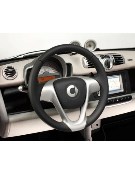 Smart ForTwo 451 leather sport steering wheel with paddle shift