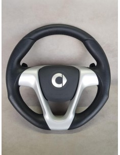 Smart ForTwo 451 Leder-Sportlenkrad mit Schaltwippenfunktion