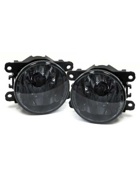 Zwart / Smoke Mistlampset Smart Fortwo ForFour 453 Zwart / Smoke Mistlampset Smart Fortwo ForFour 453