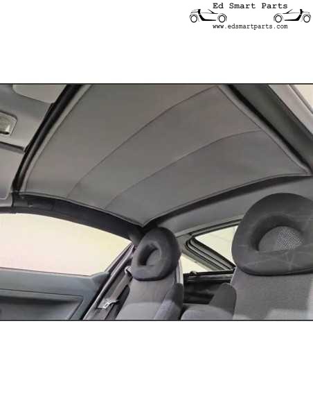 Smart Roadster Softtop Hero Hesse roof lining
