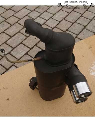 Sistema de escape de alto rendimiento BRABUS para el Smart 452 Roadster original