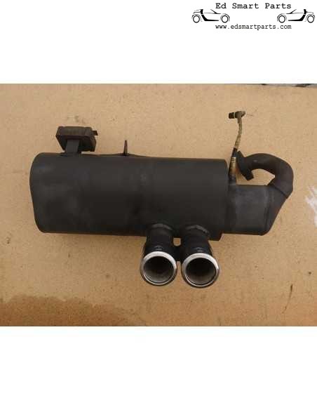 Sistema de escape de alto rendimiento BRABUS para el Smart 452 Roadster original