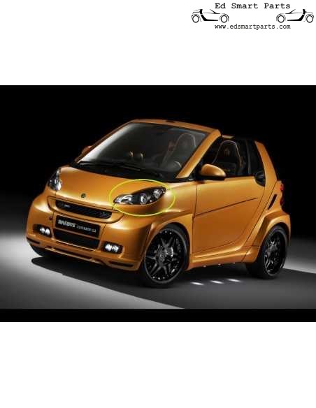 Brabus Xclusive Smoke Scheinwerfer für Smart fortwo Coupé & Cabrio C451