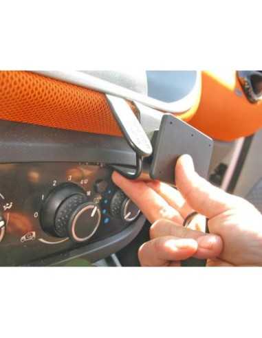 CLIPE DE MONTAGEM DE TELEFONE EM ÂNGULO SMART FORFOUR/ FORTWO 453