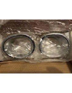Chrome Fog light rings, high-gloss chrome-plated A4518260018 2