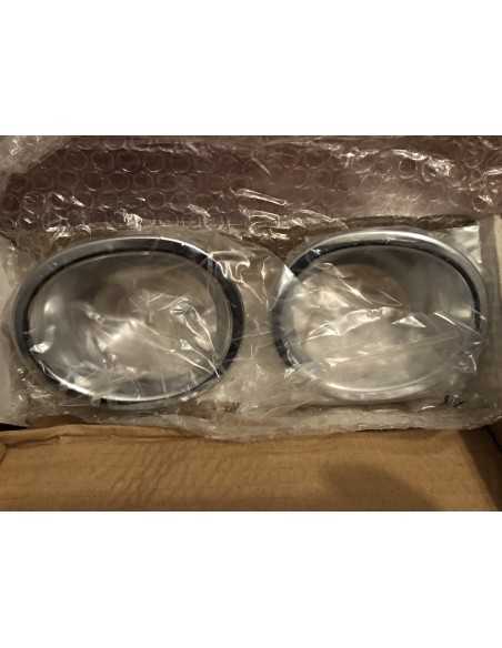 Chrome Fog light rings, high-gloss chrome-plated A4518260018