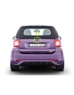 Smart Fortwo Forfour Brabus Ultimate 125 achtersticker