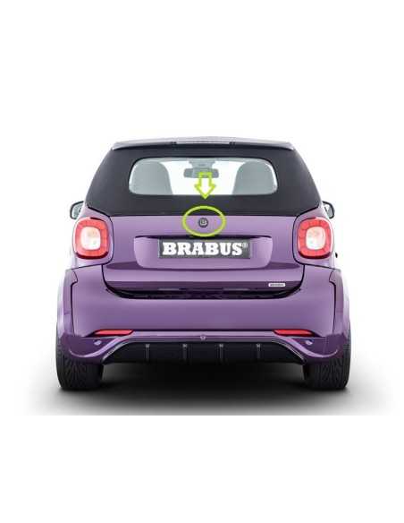 Adesivo traseiro Smart Fortwo Forfour Brabus Ultimate 125