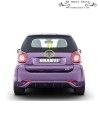 Adesivo posteriore Smart Fortwo Forfour Brabus Ultimate 125