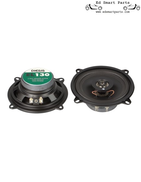 13 cm 2-way speaker 80 Watt (RMS: 25 Watt)