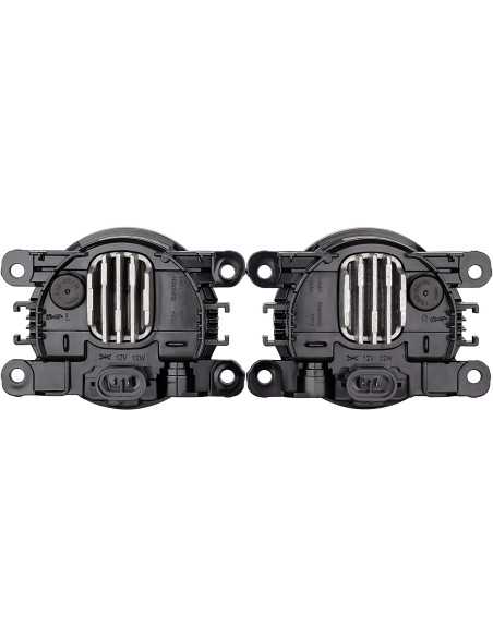 Black / Smoke LED Foglight set Smart Fortwo ForFour 453 Black / Smoke LED Foglight set Smart Fortwo ForFour 453