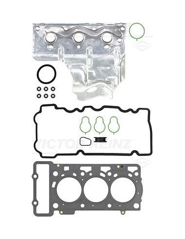 Set guarnizione, testa cilindro con guarnizioni stelo valvola smart roadster 452 & smart fortwo 450