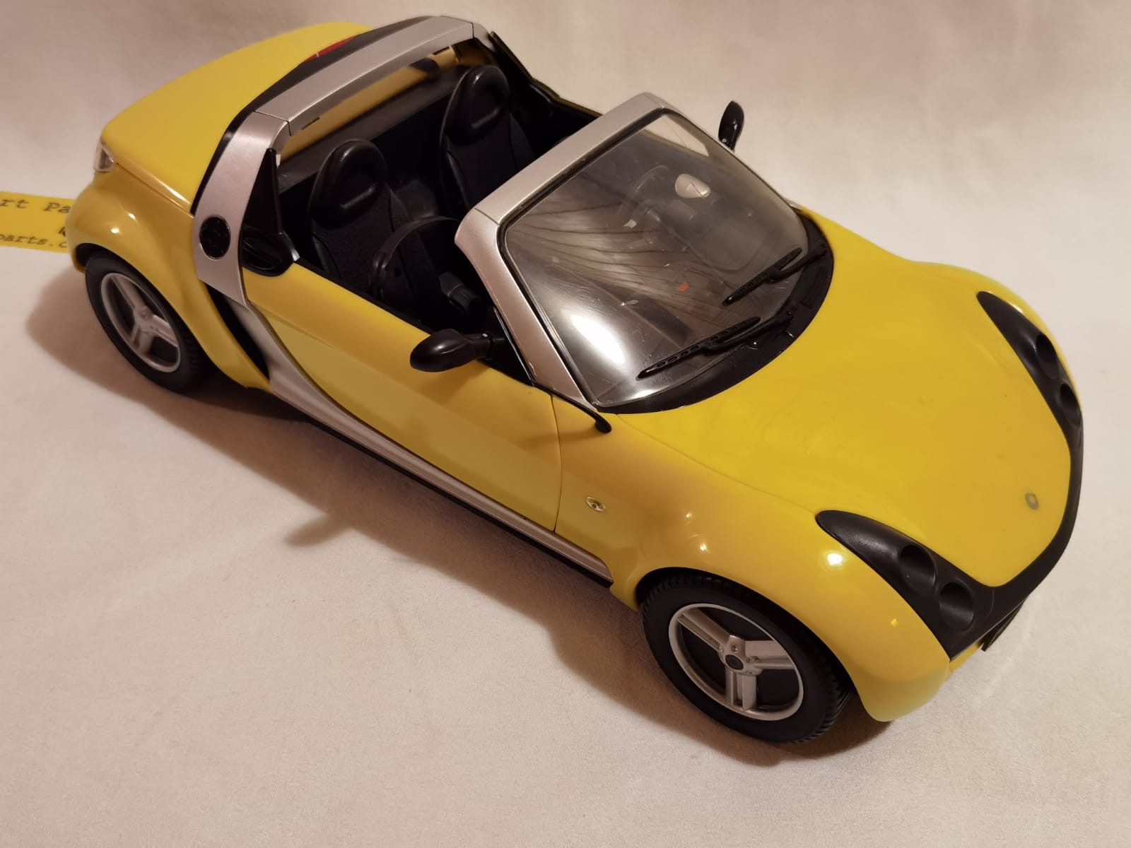 Used Yellow Simba Barbie Smart Roadster 17 inch 43 cm