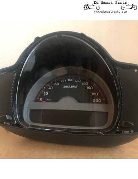 BRABUS Instrument Cluster Tacho Speedo Smart Fortwo 451