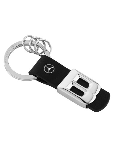 porte-clés Mercedes-Benz, série de modèles B (noir/argent)